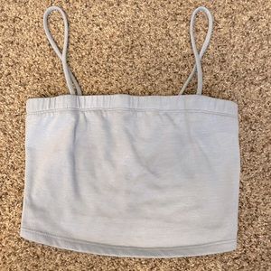 Pacsun Blue Cropped Cami